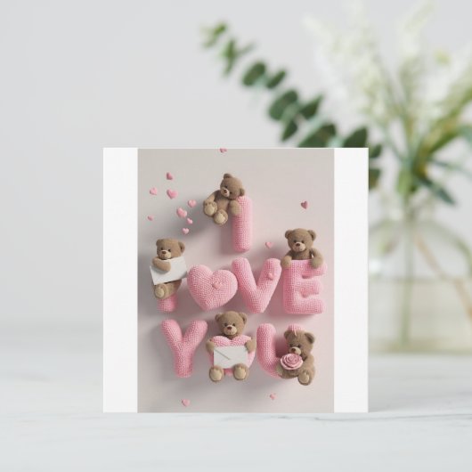 Jubiläumskarte (Stehend Vorderseite)