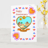 Jubiläumskarte 8. Bronze Karte (Gelbe Blume)