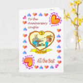 Jubiläumskarte 9. Töpferei Karte (Gelbe Blume)