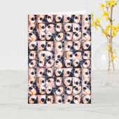 Jubiläumskarte des Hundes Lover Karte (Gelbe Blume)