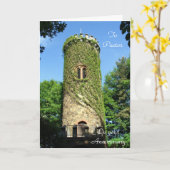 Jubiläumskarte des Pastors Karte (Gelbe Blume)