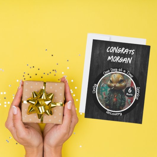 Jubiläumskarte für benutzerdefinierte Erholung - E Ankündigung