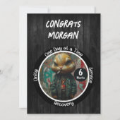 Jubiläumskarte für benutzerdefinierte Erholung - E Ankündigung (Vorderseite)