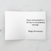 Jubiläumskarte für Biernuts Dankeskarte (Innenseite)