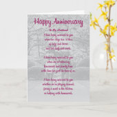 Jubiläumskarte für den Ehegatten Karte (Gelbe Blume)