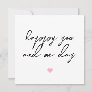 Jubiläumskarte für Ehemann   Boyfriend   EHEFRAU Feiertagskarte