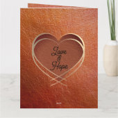 Jubiläumskarte für Ehemann Karte (Rückseite)