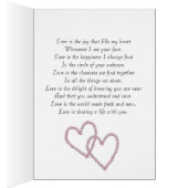 Jubiläumskarte für eine Ehefrau (Innen (Rechts))