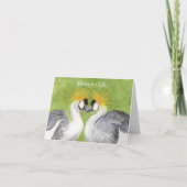 Jubiläumskarte für Krane Karte (Vorderseite)