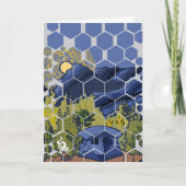 Jubiläumskarte für Naturliebhaber Karte (Vorderseite)