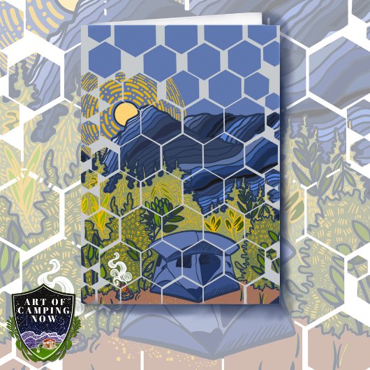 Jubiläumskarte für Naturliebhaber Karte