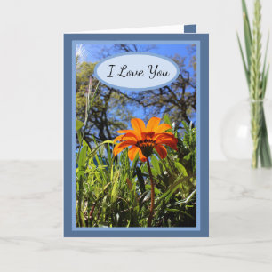 Jubiläumskarte für Seelenkameraden-Liebe Karte