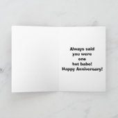 Jubiläumskarte für sie karte (Innenseite)