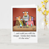 Jubiläumskarte für sie" Spectickles" Karte (Gelbe Blume)