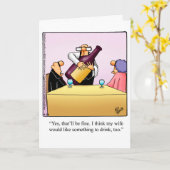 Jubiläumskarte für sie" Spectickles" Karte (Gelbe Blume)