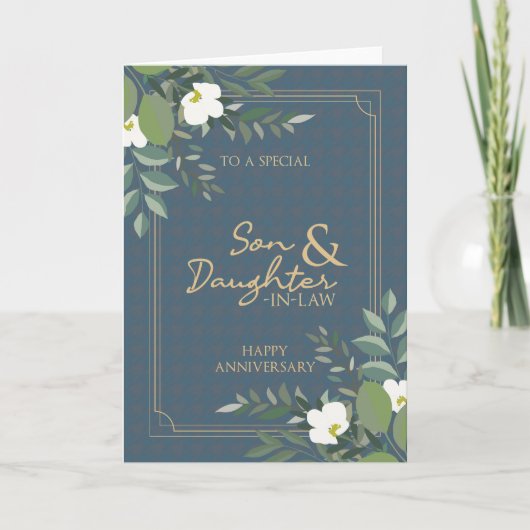 Jubiläumskarte für Sohn und Tochter Karte (Vorderseite)