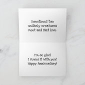 Jubiläumskarte für Wild Things Karte (Innenseite)