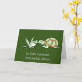 Jubiläumskarte für Wild Things Karte (Gelbe Blume)