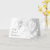 Jubiläumskarte für zehn Jahre Karte (Gelbe Blume)