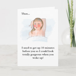 Jubiläumskarte gelassen karte