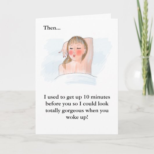 Jubiläumskarte gelassen karte (Vorderseite)