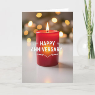 Jubiläumskarte, Happy Jubiläum, Hochzeitsfeier Feiertagskarte