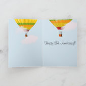 Jubiläumskarte Karte (Innenseite)