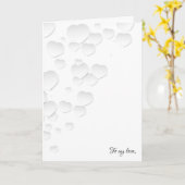 Jubiläumskarte Karte (Gelbe Blume)