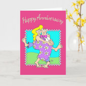 Jubiläumskarte Karte (Gelbe Blume)