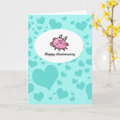 Jubiläumskarte Karte (Gelbe Blume)