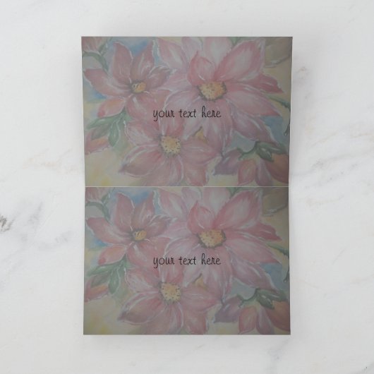 Jubiläumskarte Karte (Innenseite)