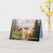 Jubiläumskarte Karte (Gelbe Blume)