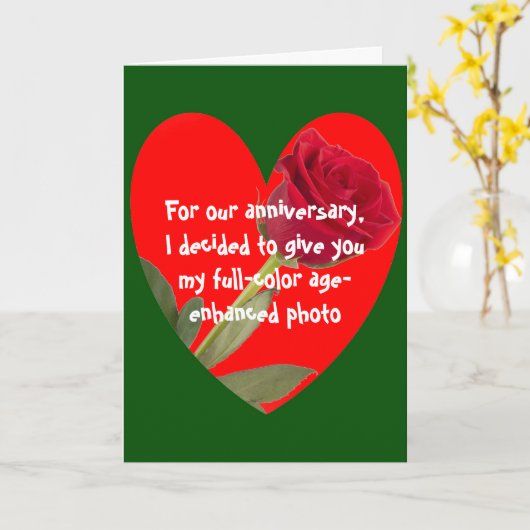 Jubiläumskarte Karte (Gelbe Blume)