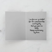 Jubiläumskarte Karte (Innenseite)