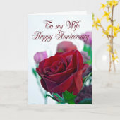 Jubiläumskarte Karte (Gelbe Blume)