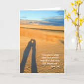 Jubiläumskarte Karte (Gelbe Blume)