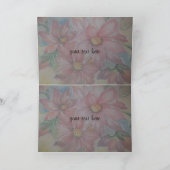 Jubiläumskarte Karte (Innenseite)