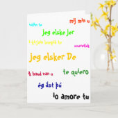 Jubiläumskarte Karte (Gelbe Blume)