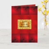 Jubiläumskarte Karte (Gelbe Blume)