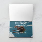 Jubiläumskarte~ Neufundland-Spaß Karte (Innenseite)