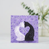 Jubiläumskarte Schöne Liebe Karte (Stehend Vorderseite)