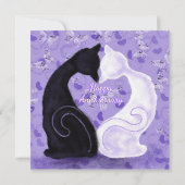 Jubiläumskarte Schöne Liebe Karte (Rückseite)