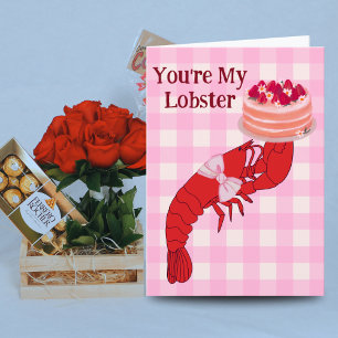 Jubiläumskarte "You're My Lobster"   Ehefrau Karte