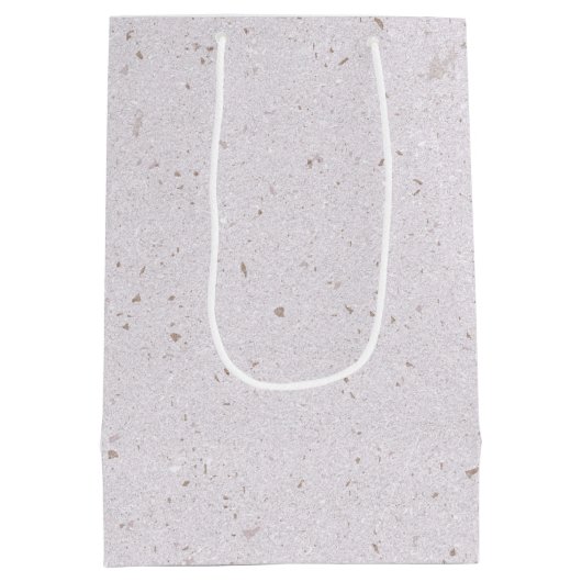 Jubiläumskatzen auf Terrazzo Mittlere Geschenktüte (Rückseite)