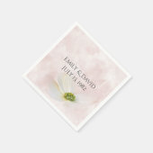 Jubiläumskosmos-Blume Serviette (Ecke)