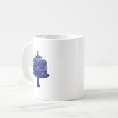 Jubiläumskuchen-Tasse Kaffeetasse (Vorderseite Links)