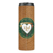 Jubiläumsleder Thermosbecher (Rückseite)