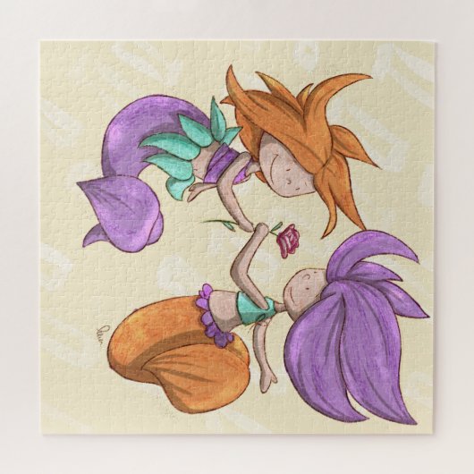 Jubiläumsmermaid Puzzle (Horizontal)