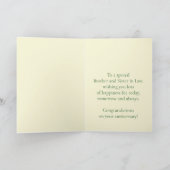 Jubiläumsministerin im Jura Karte (Innenseite)