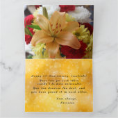 Jubiläumsministerin und Schwiegerbruder Karte (Innenseite)